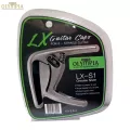 Olympia® LX-S1 Capo คาโป้กีตาร์ คาโป้ วัสดุทำจากซิงค์ Zinc สำหรับกีตาร์ 6 สาย แบบหนีบ อย่างดี