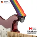 D'Addario® PWSAL411 Auto Lock Polypro Guitar Strap สายสะพายกีตาร์ ระบบล็อคหัวหมุดอัตโนมัติ กว้าง 2 นิ้ว สำหรับกีตาร์โปร