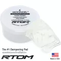 RTOM® แผ่นเจลติดหนังกลอง แผ่นเจลติดฉาบ 1 แพ็ค มี 6 แผ่น Moongel Damper Pads, Pack of 6 ** Made in USA **