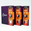 ของแท้ 100% สายกีต้าร์โปร่ง Elixir PHOSPHOR BRONZE สายเคลือบ ACOUSTIC PHOSPHOR BRONZE WITH NANOWEB COATING สายกีต้าร์