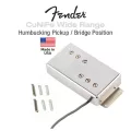 Fender® CuNiFe Wide Range Humbucker ปิ๊กอัพกีตาร์ไฟฟ้า ฮัมบัคกิ้ง + แถมฟรีอุปกรณ์สำหรับติดตั้ง ** Made in USA / รับประกั