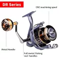 PROBEROS ตกปลา Reel Spinning Reel 11-21กก.ลากสูงสุดโลหะน้ำเค็ม Reel ปลาคาร์พ Reel 2000-7000 Series