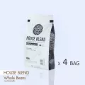 Mezzo  เมล็ดกาแฟ คั่ว 4 ถุง Roasted Coffee Beans , House Blend 4 bag