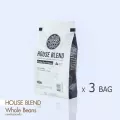 Mezzo  เมล็ดกาแฟ คั่ว 3 ถุง Roasted Coffee Beans , House Blend 3 bag