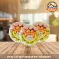ขนมเปี๊ยะกุหลาบไส้สับปะรด ของฝากจากวังทองหลาง บ้านขนมไทยชาววัง