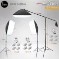 Triple Softbox  ชุดไฟ softbox