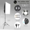 ไฟ Softbox 45W ให้แสงสว่างเนียนนุ่ม ปรับแสง และอุณหภูมิได้