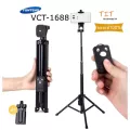 Original 100% YUNTENG VCT-1688 2in1 Protable Mini Cellphone Selfile Stick Tabletop Tripod จัดส่งฟรี ชุดขาตั้งกล่องเซลฟี่ 3ขา พา พร้อมรีโมทบลูทูธในตัว