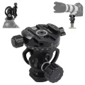 iShoot 2D Two-dimensional Tiltable 360 Panoramic Panorama Tripod Head Compatible with Camera Quick release plate of AS interface