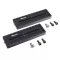 2 pcs 120x39mm Metal Quick Release Plate สำหรับกล้องหัวบอลขาตั้งกล้อง