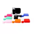 ฝาซิลิโคน for GoPro Hero 4 ฝาปิดหน้ากล้อง + ฝาปิดเคสกันน้ำโกโปร 4