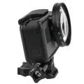 เลนส์มาโคร ขยาย 10 เท่า สำหรับโกโปร Gopro 9 / Goprpo 8 Gopro 7 6 5 Filter 52mm Close-up +10 Macro Lens และ Adapter Ring  Macro Filter ขนาด 52 mm สามาร