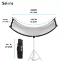 Selens U-shaped Curved Reflector Four-color Reflective Cloth