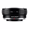 K&F   NikonG/F/AI/AIS/D, M42, MD, EOS, PK, L/M, NIK, L/R, M39, C/Y, OM, FD, K/AR, MAF เลนส์สำหรับ Fuji X อะแดปเตอร์เมาท์เลนส์