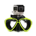 TELESIN หน้ากากดำน้ำว่ายน้ำ Mount Adapter สำหรับ GoPro Hero 8 7 6 5 4 3 สำหรับ Xiaomi 4K สำหรับ SJCAM สำหรับ EKEN อุปกรณ์กีฬา