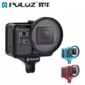 PULUZ for GoPro HERO8 Black Housing Shell CNC Aluminum Alloy Protective Cage with Insurance Frame & 52mm UV Lens