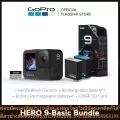 [Basic Bundle] GoPro HERO9 Black 5K video and 20MP photos / 2 Batteries • 128GB SD Card