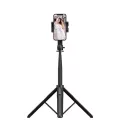ขาตั้งกล้อง Selfie Stick พร้อมรีโมทสำหรับโทรศัพท์มือถือ 4 "-7", ขาตั้งโทรศัพท์แบบพกพาที่รองรับกับ iPhone Android น้ำหนักเบา ขยายได้สำหรับการเดินทางด้ว