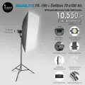 ไฟ Softbox NANLITE FS-150 พร้อมตัวกรองแสง Softbox ขนาด 70x100 ซม.