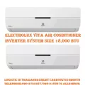 ELECTROLUXขนาด19000BTUเครื่องปรับอากาศINVERTERวีต้าR32ระบบอินเวอร์เตอร์WALL TYPEเบอร์5ราคานี้ไม่รวมติดตั้งFREE LOGISTIC