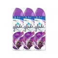 Glade Air Freshener Spray Wild Lavender 320ml.×Pack3 เกลด สเปรย์ปรับอากาศกลิ่นลาเวนเดอร์ 320มล.×แพ็ค3