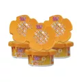 King Stella Mini Fresh Air Freshening Gel Orange 50g.×Pack6 คิงส์สเตลล่า มินิเฟรช เจลปรับอากาศกลิ่นส้ม 50กรัม×แพ็ค6