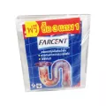 Farcent Drain Opener For Pipe 65g.×Pack3 ฟาร์เซ็นต์ เกล็ดขจัดท่อตัน 65กรัม×แพ็ค3