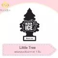 [สินค้าขายดี] Little Trees แผ่นน้ำหอมปรับอากาศ กลิ่น Black Ice หอมมาก กลิ่น Best seller ของแท้