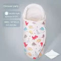 ถุงนอนเด็กสำหรับรถเข็นเด็กทารกแรกเกิดผ้าอ้อมผ้าฝ้ายแบบพกพา