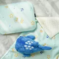 Gio Pillow Set หมอนและผ้าห่ม ลาย Marine bear Size M