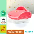 Nanny – กระโถนเด็ก มีฝาชักโครก สีฟ้า