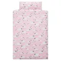 ARIBEBE ชุดที่นอนเด็กพรีเมี่ยม ผ้า MicroModal ลาย Pink Baby Sheep