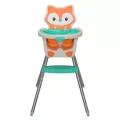 Infantino  เก้าอี้ทานข้าว ลายจิ้งจอก  GROW-WITH-ME 4-IN-1 CONVERTIBLE HIGH CHAIR