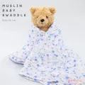 baby swaddle ผ้าห่อตัวเด็กทารก ลายดอกไม้