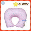 Glowy star หมอนรองให้นม Nursing Pillow ผ้าด้านในกันไรฝุ่น พร้อมปลอก Cotton 100% หมอนให้นม