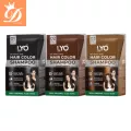 กล่องX6ซอง LYO ไลโอ แฮร์ คัลเลอร์ แชมพูปิดผมขาว หนุ่มกรรชัย Hair Color Shampoo 30มล.