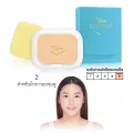 Tellme เท็ลมี ซุปเปอร์ สปอร์ต ทู-เวย์ เพาเดอร์ เค้ก SPF 25 รีฟิลพร้อมสปองค์ แป้งผสมรองพื้น แป้งกันแดด กันน้ำ กันเหงื่อ เนื้อเนียน ติดทน