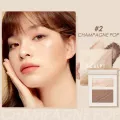 fa183 FOCALLURE 2 Colors Contour &ไฮไลท์เตอร์ แป้งเชดดิ้ง พาเลทแต่งหน้าเม็ดสีติดทนนานเป็นธรรมชาติ