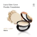 แป้งผสมรองพื้นลูเซีย C01 ผิวขาว Lucia Glow Cover Powder Foundation