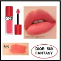 แท้ทั้งร้าน !! โล๊ะลิปดิออร์ของแท้ ราคาถูก DIOR ROUGE ULTRA CARE LIQUID สี 569 ขนาดปกติ NOBOX