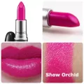 ลิปสติกแมคชมพูขนาดมินิ MAC LIPSTICK 1.8 G. สี SHOW ORCHID   NO BOX แยกออกมาจากเซ็ต