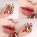 ลิป YVES SAINT LAURENT YSL ROUGE VOLUPTE SHINE OIL IN STICK 3.2  G. ขนาดจริง สี 6 PINK SAFARI