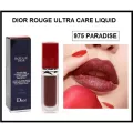 แท้ทั้งร้าน !! โล๊ะลิปดิออร์ของแท้ ราคาถูก DIOR ROUGE ULTRA CARE LIQUID สี 975 PARADISE ขนาดจริง 6 ML.