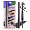 BABY BRIGHT ดูโอ้บราวเพนซิลแอนด์มาสคาร่า 0.24G+4.8G Duo Brow Pencil & Mascara เครื่องสำอาง,ที่เขียนคิ้ว,ดินสอเขียนคิ้ว