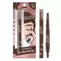 1กล่องX6ซอง Sis2sis ซิสทูซิส ออล เดย์ อายโบรว์ เพนซิล 01 Oak Brown 0.28กรัม