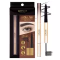Browit อัลตร้าไฟน์ดูโอ้อายบราวเพนซิลแอนด์มาสคาร่า 0.16g+1.26g วาดคิ้วสวย ล็อกคิ้วฟู