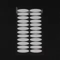 24pairs/eet Invis Double Eyelid Tape Self-Adhee Double Eyelid Sticers - Clear And Waterproof Fiber For Eye Tools