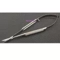 12cm Bend Ea Scissors Hand Tool Rgery Stainless Steel Ophthmic Instruments Hi Quity