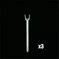 52pair Invis Double Eyelid Tape Magic Eyelid Sticers Double Sided Strip Adhee Fiber Stretch Objects For Eye Tools