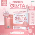 PROBIO GLUTA โพรไบโอ กลูต้า รสโยเกิร์ต จุลินทรีย์โปรไบโอติกส์ 10 สายพันธุ์ แสนล้าน CFU/ซอง จากเกาหลีใต้-อเมริกา จำนวน 1 กล่อง  20 ซอง